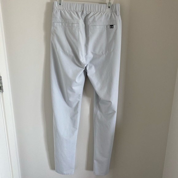 UNDER ARMOUR Men's Athletic Pants Classic Style Light Gray Size 30/34 - Picture 3 of 6